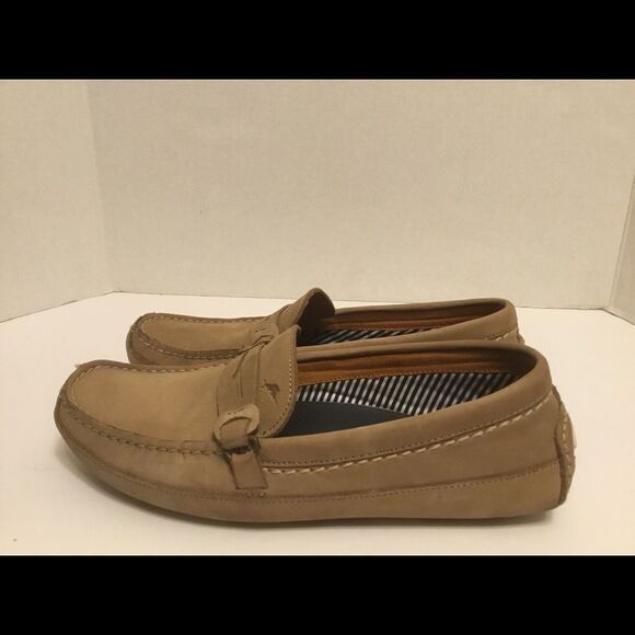 Tommy Bahama Suede Leather Loafers Mens Size 7M - Picture 1 of 7